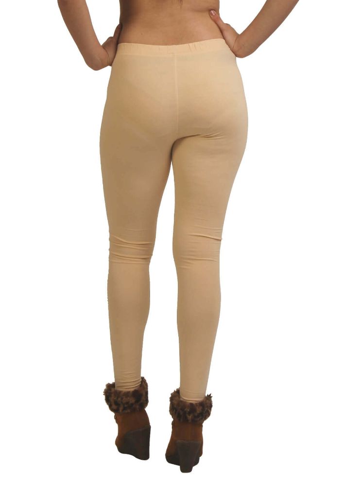 Picture of Frenchtrendz Cotton Spandex Skin Ankle Leggings