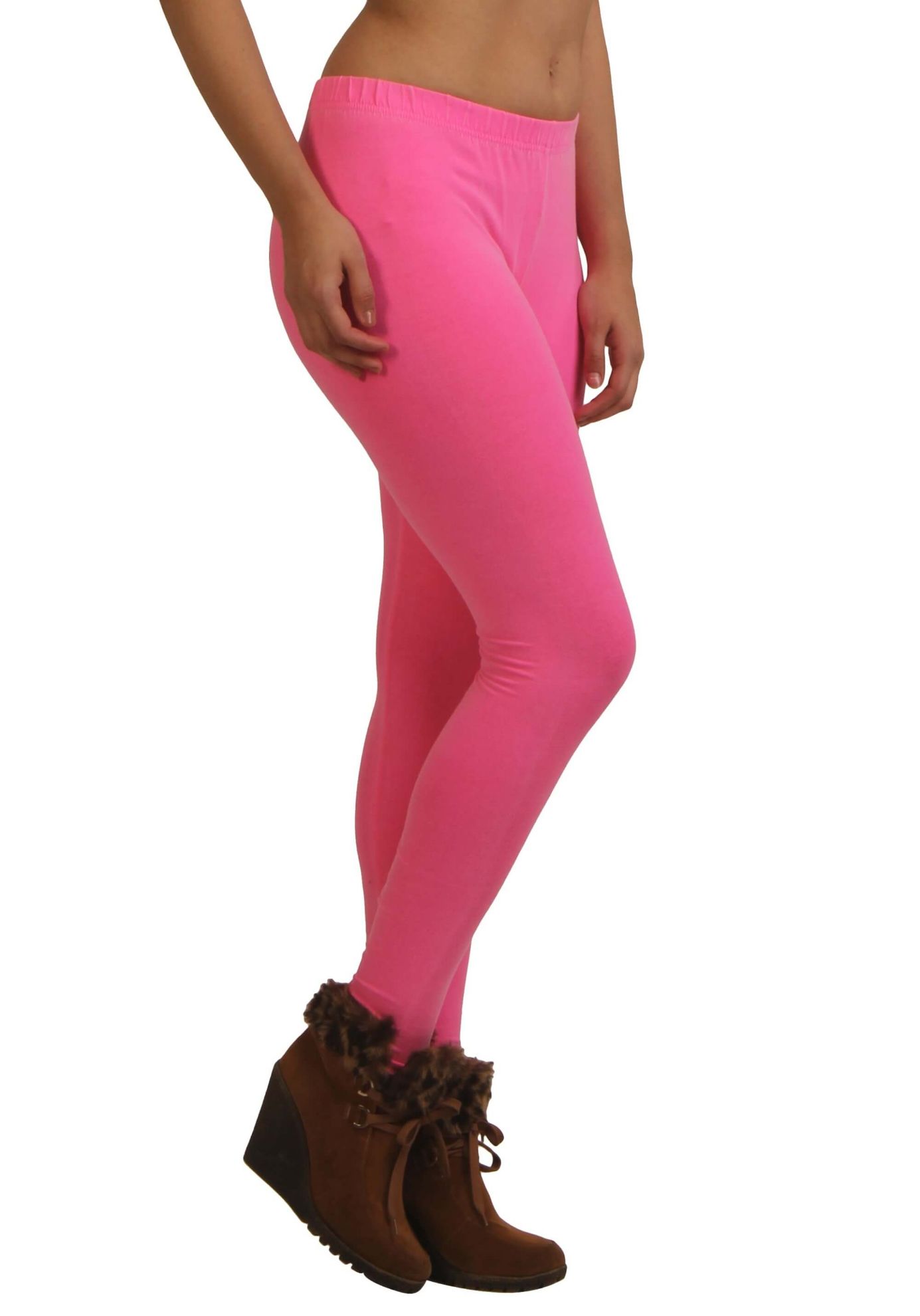 7/8 length Hot Pink Crossover Pocket Leggings - Swim, SUP, Yoga – Berry  Jane™