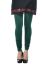 Picture of Frenchtrendz Cotton Spandex Dark Green Churidar Leggings