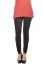 Picture of Frenchtrendz Cotton Spandex Dark Choco Churidar Leggings
