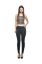 Picture of Frenchtrendz Cotton modal  Spandex Black  Jeggings