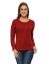 Picture of Frenchtrendz 100% Cotton Dark Maroon T-Shirt