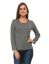 Picture of Frenchtrendz Viscose Spandex Charcoal Grey T-Shirt