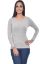 Picture of Frenchtrendz Viscose Spandex Black Neps T-Shirt