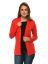 Picture of Frenchtrendz Cotton Bamboo Red Medium Length Shrug