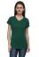Picture of Frenchtrendz Viscose Green V-Neck short Sleeve Medium Length Top