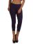 Picture of Frenchtrendz Cotton Spandex Purple Capri