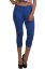 Picture of Frenchtrendz Viscose Spandex Ink Blue Capri