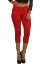 Picture of Frenchtrendz Viscose Spandex Red Leggings Capris