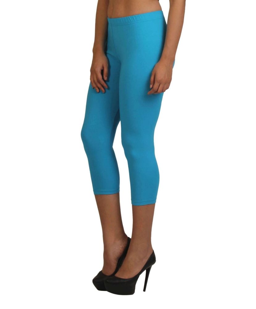 Picture of Frenchtrendz Cotton Spandex Turquish Leggings Capris