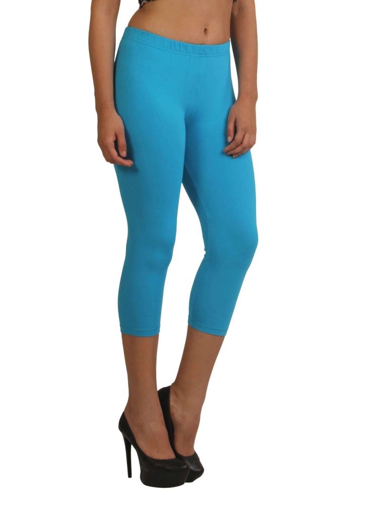 Picture of Frenchtrendz Cotton Spandex Turquish Leggings Capris