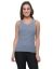Picture of Frenchtrendz Cotton Spandex Navy White Medium Length Stripe Tank Tops