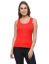 Picture of Frenchtrendz Rib Viscose Red Medium Length Tank Tops