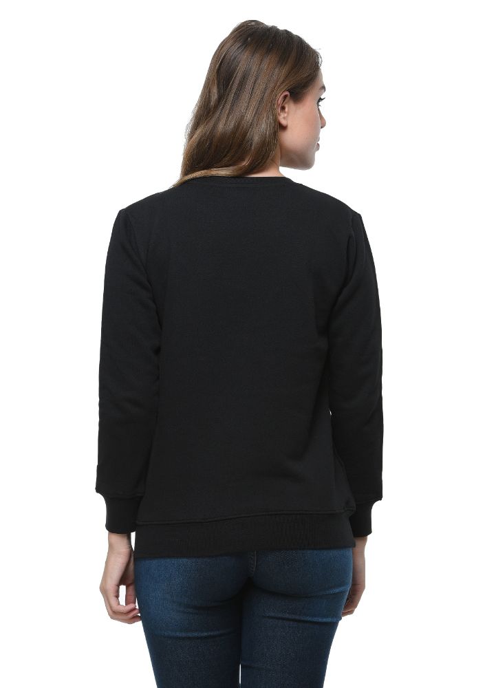 Picture of Frenchtrendz Fleece Black Sweatshirt