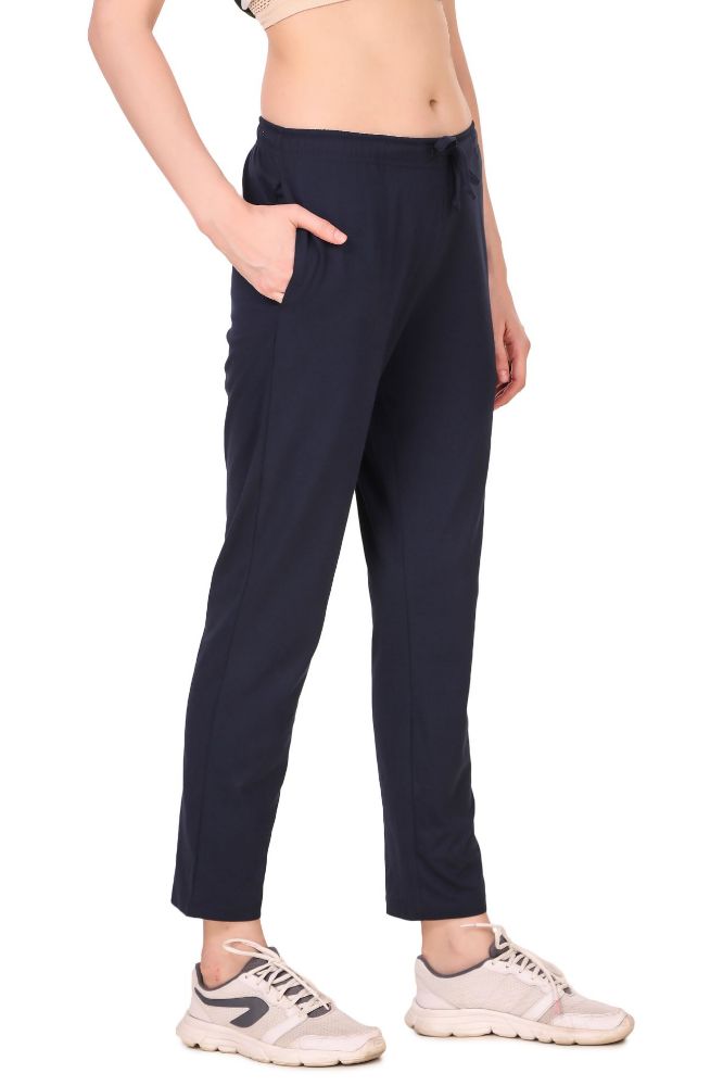 Picture of Frenchtrendz Cotton Poly Navy Lower