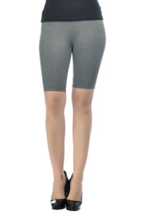 Picture of Frenchtrendz Viscose Spandex Grey Shorts
