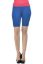 Picture of Frenchtrendz Viscose Spandex Ink Blue Shorts