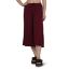 Picture of Frenchtrendz Poly Viscose Dark Maroon Short Palazzo