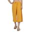 Picture of Frenchtrendz Poly Viscose Mustard Short Palazzo