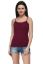 Picture of Frenchtrendz Modal Spandex Wine Medium Length Camisole