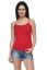 Picture of Frenchtrendz Modal Spandex Red Medium Length Camisole