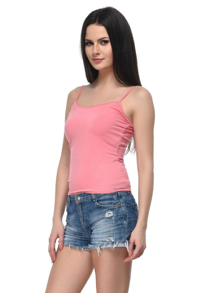 Picture of Frenchtrendz Modal Spandex Coral Short Length Camisole