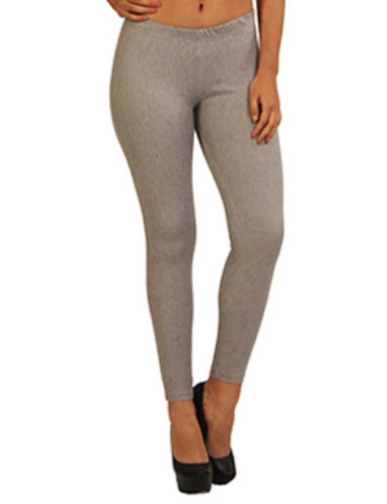 Picture of Frenchtrendz Cotton modal Spandex Grey Black  Jeggings