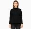 Picture of Frenchtrendz Cotton Modal Fleece Black Jacket
