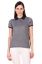 Picture of Frenchtrendz Cotton Spandex Navy Half Sleeve Polo T-Shirt