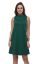 Picture of Frenchtrendz Poly Viscose Green Mock Neck Bodycon Sleeveless Dress