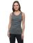 Picture of Frenchtrendz Viscose Spandex Charcoal Light Grey Medium Length Tank Tops