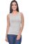 Picture of Frenchtrendz Viscose Spandex Black-Neps Medium Length Tank Tops