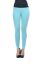 Picture of Frenchtrendz Cotton Modal Spandex Turq Solid Look Jeggings