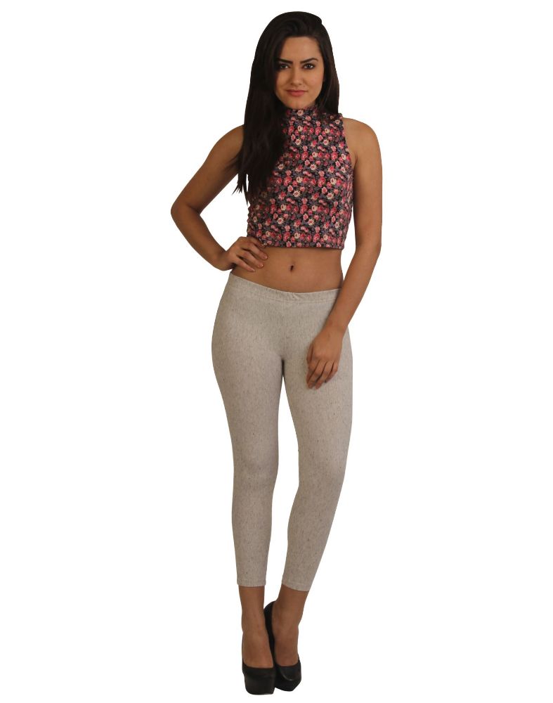 Picture of Frenchtrendz Cotton modal Spandex  Grey Jeggings