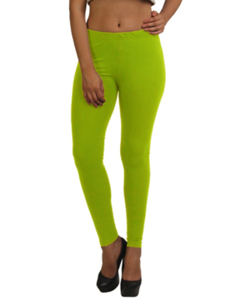 Order GO COLOURS ANKLE LENGTH MANGO YELLOW COLOUR LEGGINGS Online From ART  INDIA,Bangalore