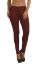 Picture of Frenchtrendz Viscose Spandex Dark Maroon Ankle Leggings