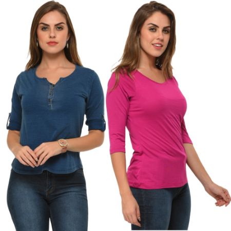 Picture for category 3/4 Sleeve Tops