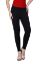 Picture of Frenchtrendz Modal Poly Spandex Black Flat Belt Without Pocket Jegging