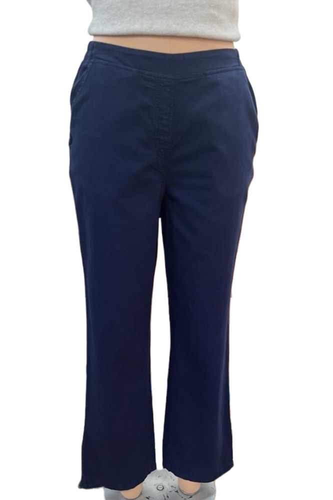Cotton Navy Blue Ladies Formal Pant at Rs 295/piece in New Delhi | ID:  20270601173
