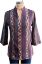 Picture of Frenchtrendz Women Winter Navy Bell Sleeve Tunic