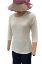 Picture of Frenchtrendz Women's viscose slub ivory top