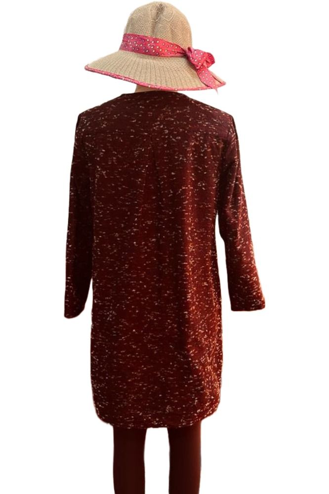 Picture of Frenchtrendz Women's Chocolate Winter Dress