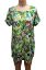 Picture of Frenchtrendz Women's Printed green Round Neck Dress