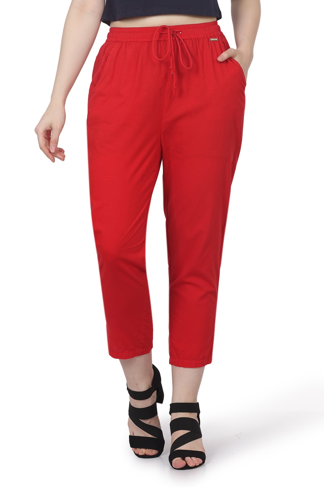 Patch Pocket Twill Pants for Tall Women | American Tall