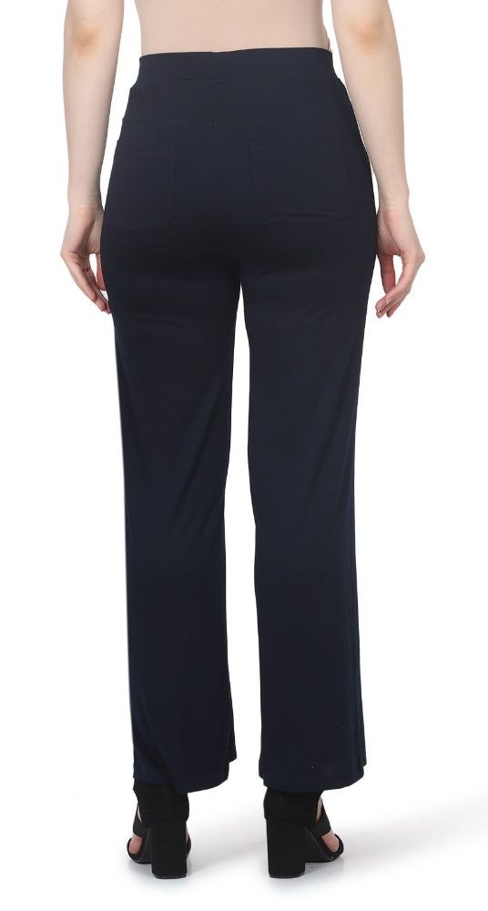 Picture of Frenchtrendz Schifield Navy Bell Bottom Pant