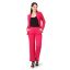 Picture of Frenchtrendz Women's All Weather Swe pink Rayon Poly Plated Blazer
