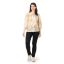 Picture of Frenchtrendz Women's Tie & Dye Beige cotton Top