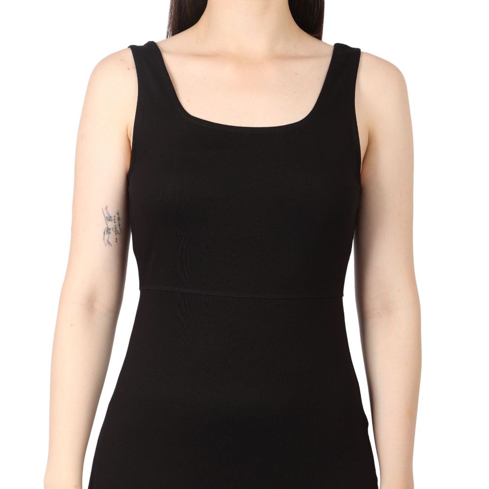 Picture of Frenchtrendz Women Schifield Tank Middi Dress