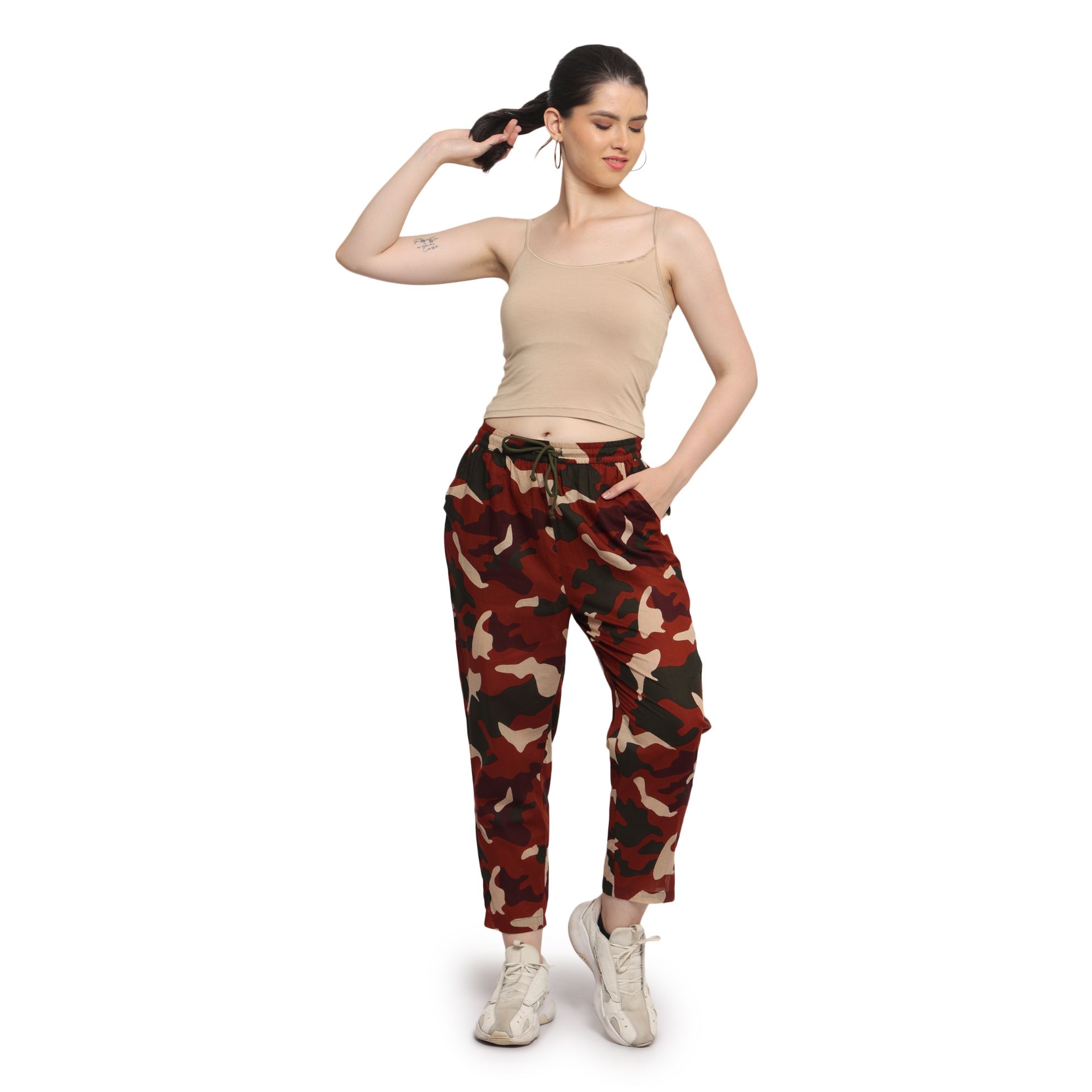 Army Commando Military Print Camouflage Leggings High Waist Patchwork Pants  | Wish