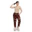 Picture of  Frenchtrendz Women's Military Print Rust Base Elasticated Bottom Pant.